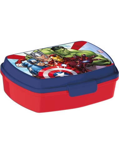 Sandwichera Avengers | Reino Escolar: Mochilas y Regalos