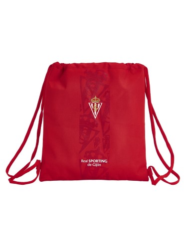 Saco Plano Sporting De Gijon | Reino Escolar: Mochilas y Regalos