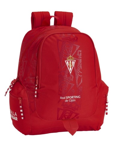 Mochila Adaptable A Carro Sporting De Gijon | Reino Escolar: Mochilas y Regalos