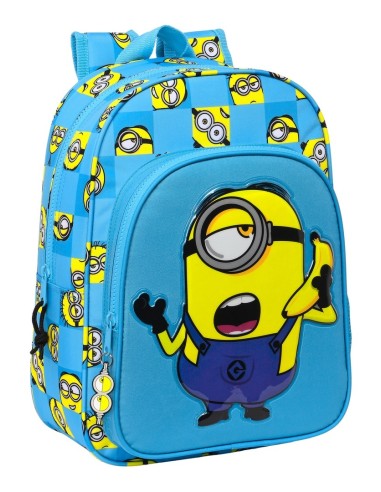 Mochila Infantil Adaptable A Carro Minions | Reino Escolar: Mochilas y Regalos