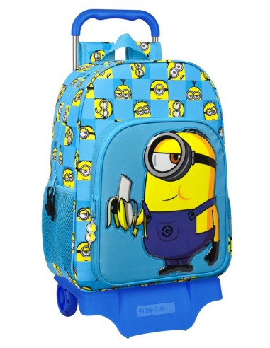 Mochila Con Carro 905 Minions | Reino Escolar: Mochilas y Regalos