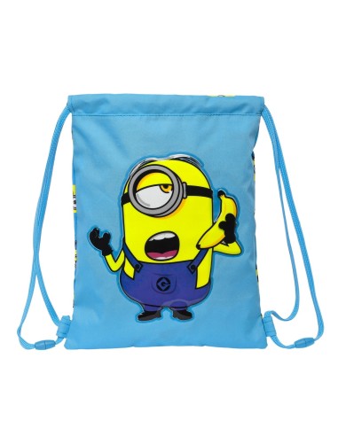 Saco Plano Junior Minions | Reino Escolar: Mochilas y Regalos