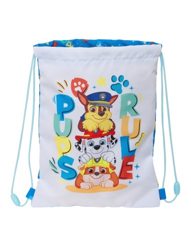 Saco Plano Junior Paw Patrol  | Reino Escolar: Mochilas y Regalos