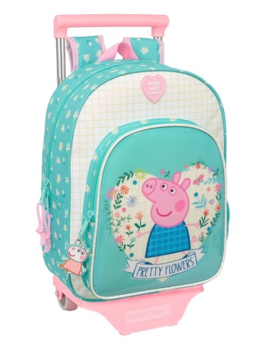 Mochila 185 Con Carro 705 Peppa Pig | Reino Escolar: Mochilas y Regalos