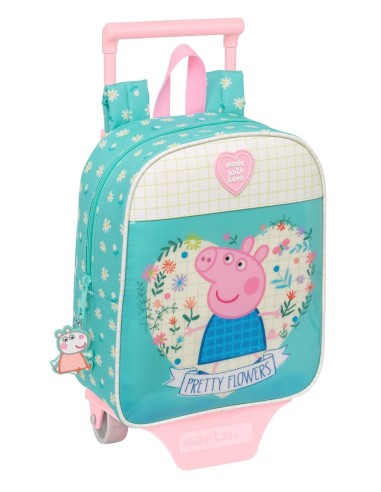 Mochila 232+Carro 805 Peppa Pig | Reino Escolar: Mochilas y Regalos