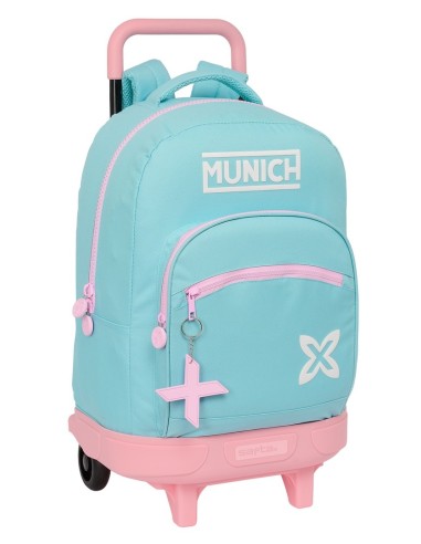 Mochila Grande Con Ruedas Compact Extraible Munich | Reino Escolar: Mochilas y Regalos