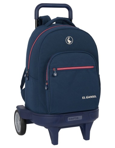 Mochila Grande Con Ruedas Compact Evolution Extraíble El Ganso | Reino Escolar: Mochilas y Regalos