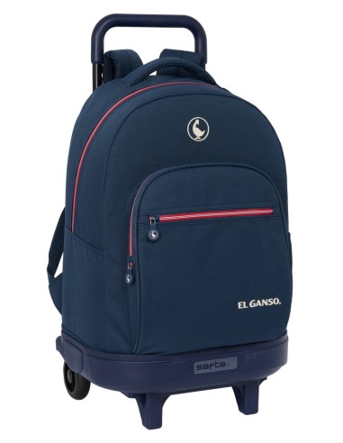 Mochila Grande Con Ruedas Compact Extraible El Ganso | Reino Escolar: Mochilas y Regalos