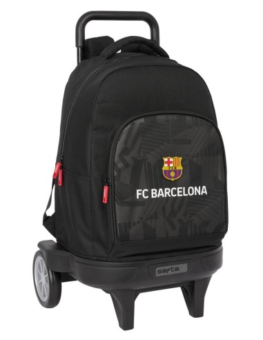 Mochila Grande Con Ruedas Compact Evolution Extraíble F.C. Barcelona | Reino Escolar: Mochilas y Regalos