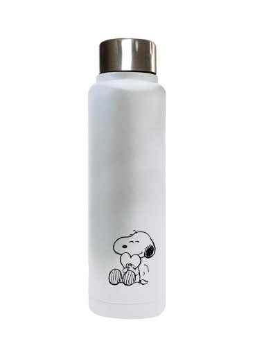 Botella Termo Acero Inoxidable 500ml Snoopy | Reino Escolar: Mochilas y Regalos