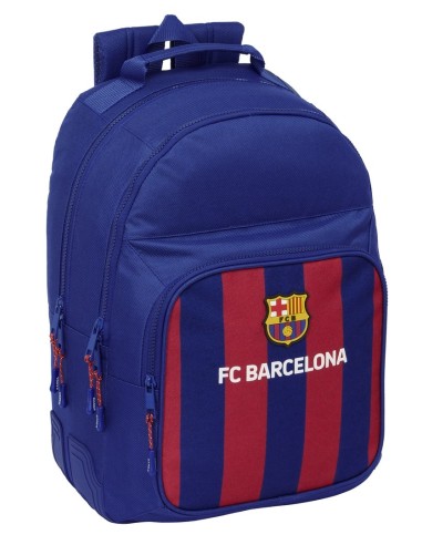 Mochila Doble Con Cantoneras Adaptable A Carro F.C. Barcelona | Reino Escolar: Mochilas y Regalos