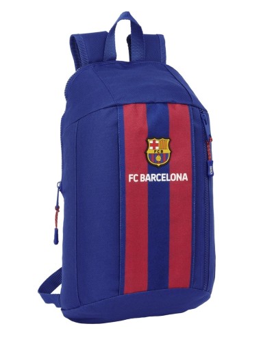 Mini Mochila Con Cremallera Vertical F.C. Barcelona | Reino Escolar: Mochilas y Regalos