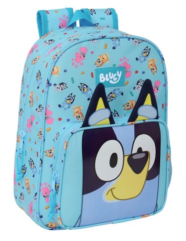 Mochila Infantil Adaptable A Carro Bluey | Reino Escolar: Mochilas y Regalos