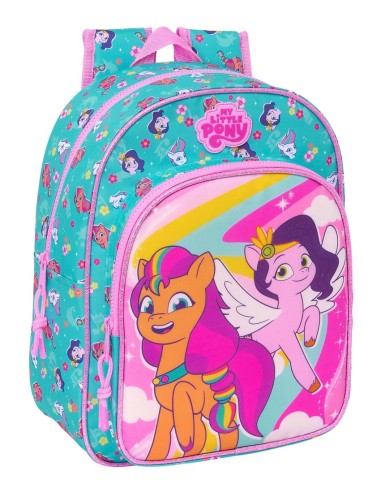 Mochila Infantil Adaptable A Carro My Little Pony | Reino Escolar: Mochilas y Regalos