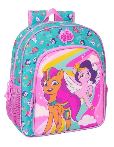 Mochila Junior Adaptable A Carro My Little Pony | Reino Escolar: Mochilas y Regalos