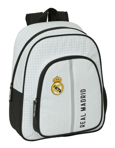 Mochila Infantil Adaptable A Carro Real Madrid | Reino Escolar: Mochilas y Regalos