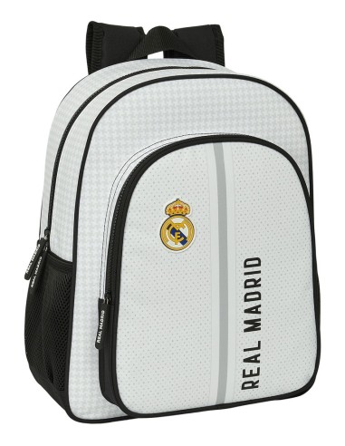 Mochila Junior Adaptable A Carro Real Madrid | Reino Escolar: Mochilas y Regalos