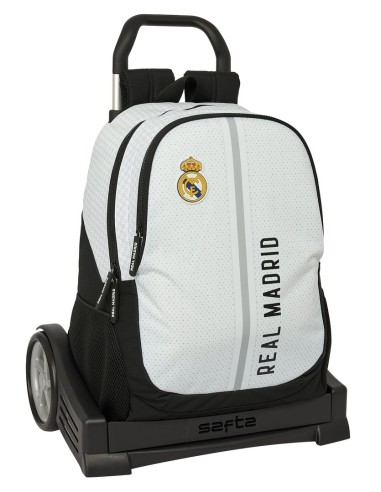 Mochila 665 Con Carro Evolution Real Madrid | Reino Escolar: Mochilas y Regalos