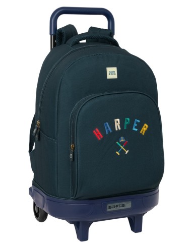 Mochila Grande Con Ruedas Compact Extraible Harper & Neyer | Reino Escolar: Mochilas y Regalos