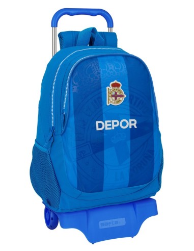 Mochila 665 Con Carro 905 Real Deportivo De La Coruña | Reino Escolar: Mochilas y Regalos