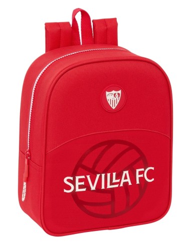 Mochila Guardería Adaptable A Carro Sevilla F.C. | Reino Escolar: Mochilas y Regalos