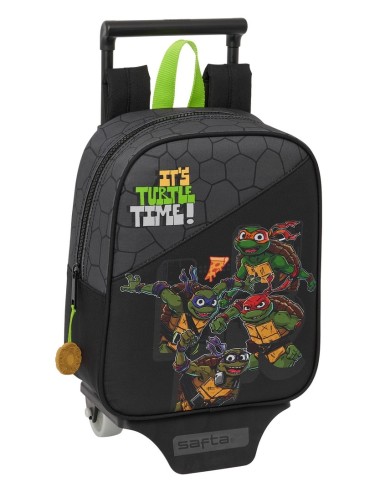 Mochila 232+Carro 805 Tortugas Ninja | Reino Escolar: Mochilas y Regalos