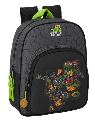 Mochila Infantil Adaptable A Carro Tortugas Ninja | Reino Escolar: Mochilas y Regalos