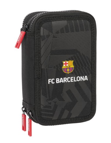 Plumier Triple 37 Piezas F.C. Barcelona | Reino Escolar: Mochilas y Regalos