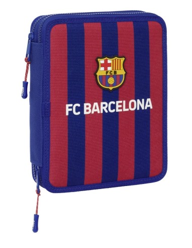 Plumier Doble Grande 56 Piezas F.C. Barcelona | Reino Escolar: Mochilas y Regalos