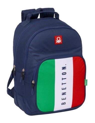 Mochila Doble Con Cantoneras Adaptable A Carro Benetton | Reino Escolar: Mochilas y Regalos