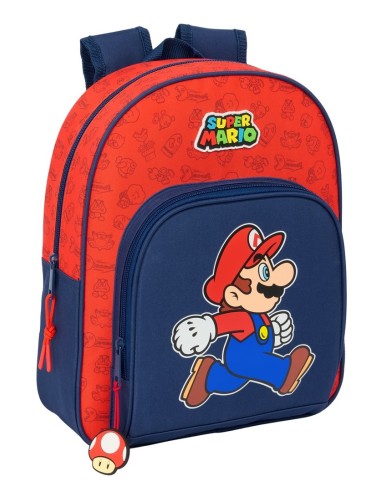 Mochila Infantil Adaptable A Carro Super Mario | Reino Escolar: Mochilas y Regalos