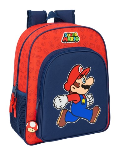 Mochila Junior Adaptable A Carro Super Mario | Reino Escolar: Mochilas y Regalos