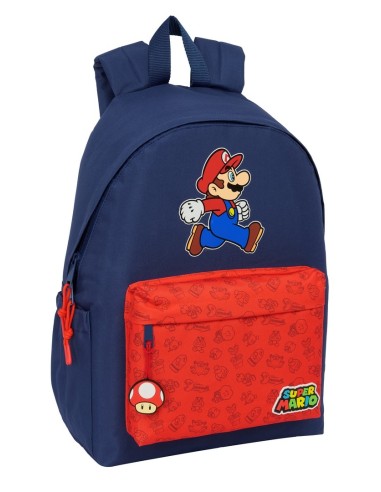 Mochila Para Portatil 14.1" Super Mario | Reino Escolar: Mochilas y Regalos