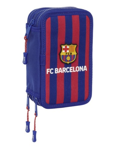 Plumier Triple 36 Piezas F.C. Barcelona | Reino Escolar: Mochilas y Regalos