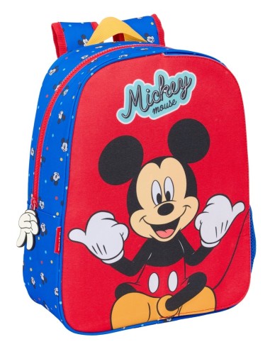 Mochila Infantil Adaptable Carro Front-Inter Mickey Mouse | Reino Escolar: Mochilas y Regalos