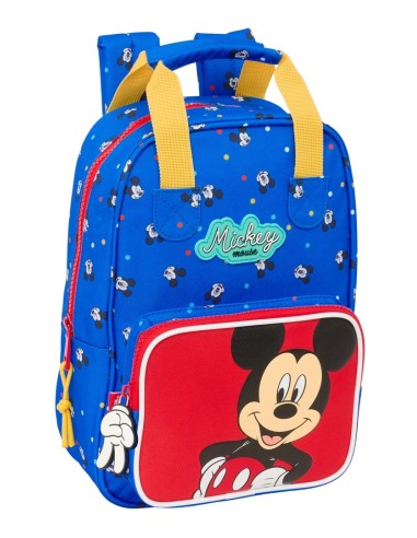 Mochila Infantil Con Asas Adaptable  A Carro Mickey Mouse | Reino Escolar: Mochilas y Regalos