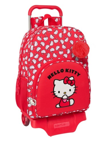 Mochila Con Carro 905 Hello Kitty  | Reino Escolar: Mochilas y Regalos