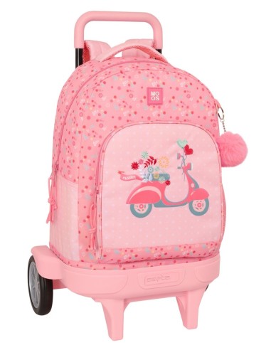 Mochila Grande Con Ruedas Compact Moos | Reino Escolar: Mochilas y Regalos