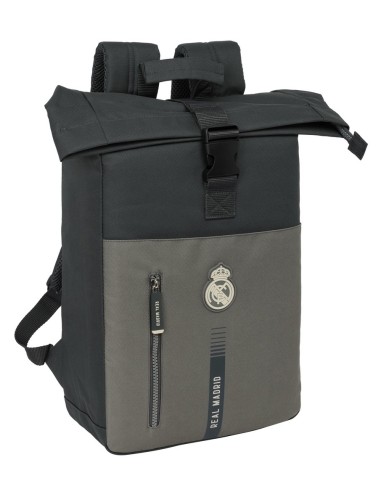 Mochila Solapa Para Portatil 15.6'' Real Madrid | Reino Escolar: Mochilas y Regalos