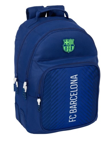 Mochila Doble Con Cantoneras Adaptable A Carro F.C. Barcelona | Reino Escolar: Mochilas y Regalos