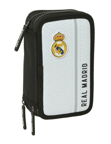 Plumier Triple 36 Piezas Real Madrid | Reino Escolar: Mochilas y Regalos