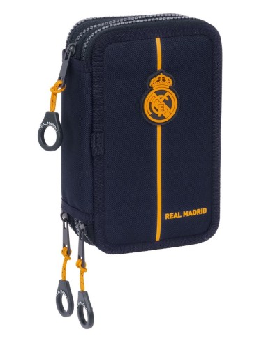 Plumier Triple 42 Piezas Real Madrid | Reino Escolar: Mochilas y Regalos