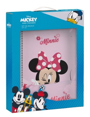 Set Regalo Pequeño Minnie Mouse | Reino Escolar: Mochilas y Regalos