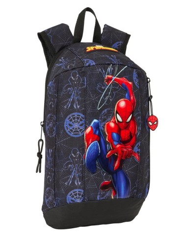 Mini Mochila Con Cremallera Vertical Spider-Man | Reino Escolar: Mochilas y Regalos