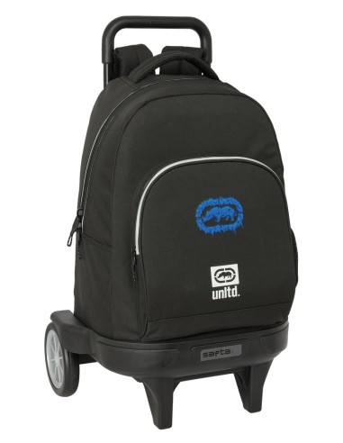 Mochila Grande Con Ruedas Compact Evolution Extraíble Ecko Unltd | Reino Escolar: Mochilas y Regalos