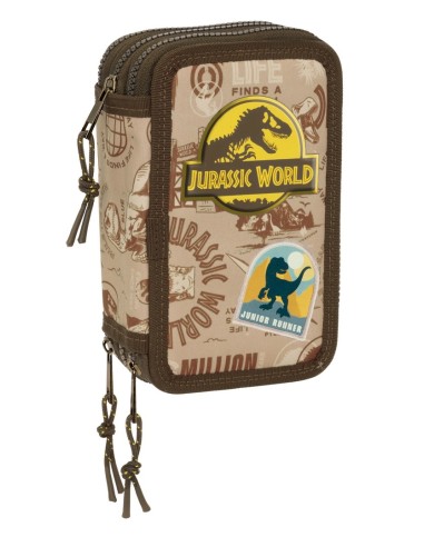 Plumier Triple 37 Piezas Jurassic World | Reino Escolar: Mochilas y Regalos