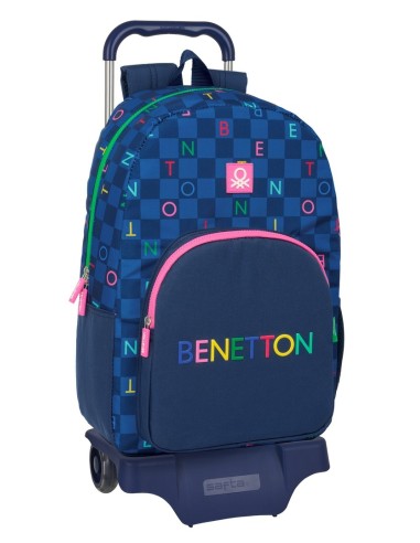 Mochila 876 Con Carro 905 Benetton | Reino Escolar: Mochilas y Regalos