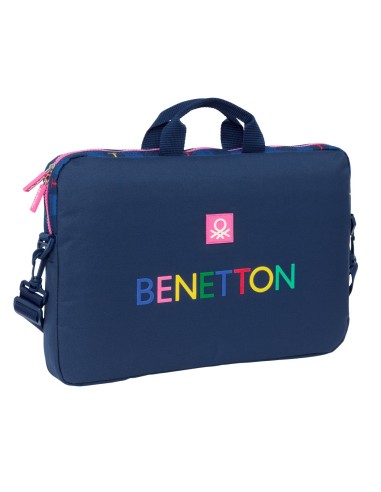 Funda Para Portatil 15.6" Benetton | Reino Escolar: Mochilas y Regalos