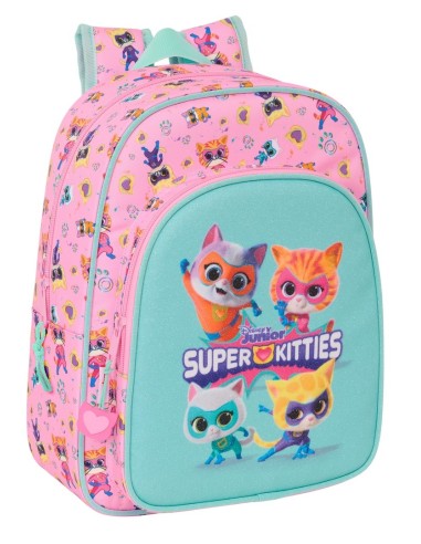 Mochila Infantil Adaptable A Carro Superkitties | Reino Escolar: Mochilas y Regalos