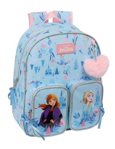 Mochila Infantil Bolsillos Adaptable Carro Frozen | Reino Escolar: Mochilas y Regalos